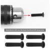 Create idea 10PCS M5x22mm Drill Bit Chuck Left Hand Fixed Threaded Screw Drill Bit Chuck Handle Adapter Bolt Locking Screw for Electric Drill Black