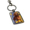 Dachshund Keyring Keychain Gift by Leslie Gerry