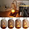 Dimmable Timer Candle Warmer Lamp Adjustable Height for Scented Candles
