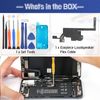 YWLRONG Earpiece Speaker for iPhone 13 Pro Ear Speaker Replacement for iPhone 13 Pro Light Proximity Sensor Flex Cable Earphone Assembly with Tools