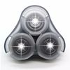 SH90 Replacement Heads for Philips Norelco Shavers Series 9000, New Version of Metal Wheel Buckle and Upgrade Double-Layer Precision Blades