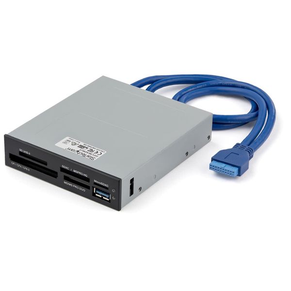 StarTech.com USB 3.0 Connectivity Internal Multi-Card Reader/Writer (UHS-II Compatible) SD/Micro SD/MS/CF Memory Card Reader 35FCREADBU3