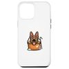 iPhone 15 Plus Funny German Shepherd called Charlie Smartphone Case