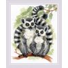 RIOLIS Counted Cross Stitch kit 2196 Lemurs