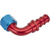 90 Degree Socketless Push-On Hose End, -12 AN