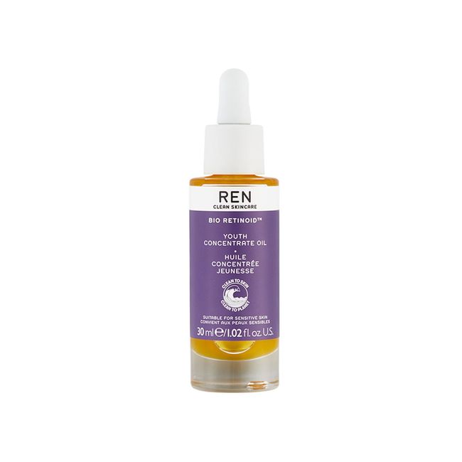 REN Clean Skincare - Bio Retinoid™ Youth Concentrate Oil – Natural Retinol Alternative Nourishing Face Serum for Sensitive Skin, Cruelty-Free & Vegan