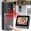Wireless Security Intercom Doorbell HD Night Vision Visual Doorbell Video Camera
