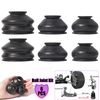 Ball Joint Boot,6 Pcs Universal Multipack Ball Joint Rubber Dust Boot Covers Track Rod End Set Kit