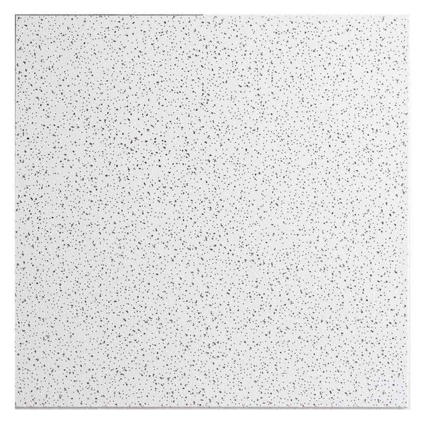 NEWRadar Basic White Lay-In Ceiling Tile, 2 ft. x 2 ft., Case of 16