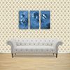 MyTinyWorld Dolls House Miniature Chocolate Heraldic Diamond Wallpaper