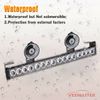 2 in 1 LED Strobe Light Bar Emergency Warning Hazard Traffic Advisor Amber/White