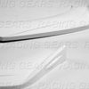 UNIVERSAL PAINTED WHITE FRONT BUMPER LOWER BODY KIT SPLITTER SPOILER LIP 3-PCS