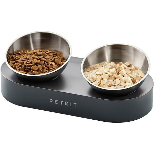 PETKIT Raised Dog Cat Food Bowl Stainless Steel Pet Water Bowl Dishes Non-Spill