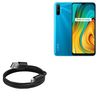 BoxWave Cable Compatible with Realme C3 - DirectSync Cable, Durable Charge and Sync