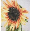 Printed Nylon Kitchen Rug (nonskid back)(18"x30") 3 SUNFLOWERS, AL