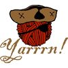 CafePress Yarrrn Oval Sticker Oval Car Bumper Sticker