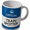 verytea Train Spotter - Official - Mug Cup (Blue)