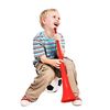 Windy City Novelties Collapsible Stadium Horn - 28" - Red