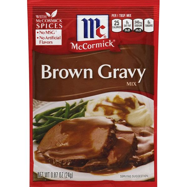 Mccormick Brown Gravy Mix, 0.87 Ounce (Pack of 3)