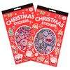 KandyToys Christmas Sticker Pads-2 Assorted Designs, Multi, One Size