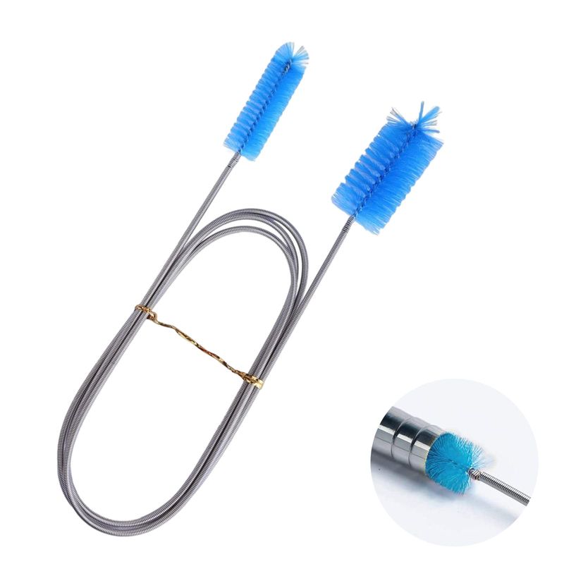 Aquarium Filter Brush, Double Ended Bristles Hose Pipe Cleaner, 155cm ...