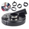 7Inch Vacuum Grinder Dust Shroud Cover Set With 4 Positioning Ring Convertible