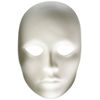Creativity Street Plain Plastic Feminine Mask,white - 4201