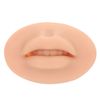 10PCS Silicone Fake Lips Skin Tattoo Soft Microblading Practice Lips Open Mouth Silicone 3D Fake Lips Permanent Makeup Training Practice Skin Lip Mold for Tattoo Artists Training Skin Cosmetic