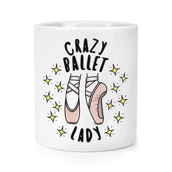 Crazy Ballet Lady Stars Makeup Brush Pencil Pot