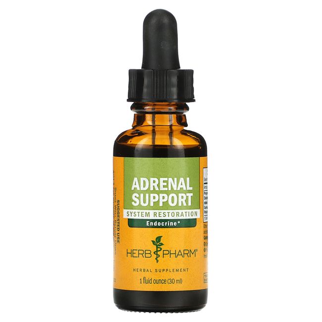 Herb Pharm Adrenal Support 1 fl oz 30 ml Gluten-Free