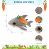 PLUSH CARROT - BIG EYE 6" PLUSH - SHARK