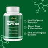 Nerve Savior- Brain Support- 12 Bottles- 720 Capsules