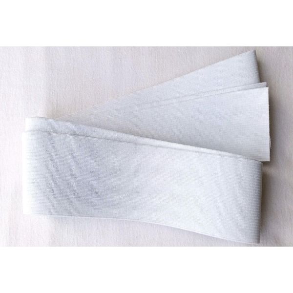 Rubber Patch, White, 3.9 inches (100 mm), Width 3.9 inches (1.5 m)