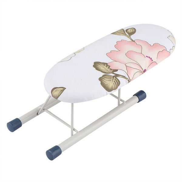 Atyhao Ironing Board, Mini Foldable Table for Sewing, Travel Sleeve Cuffs Collars Handling, Home, Dorm - Peony, 26.5 x 10.5 x 8.5cm