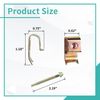 Rhbamoa Sink Clips,Top Mount Sink Brackets,Sinks Mounting Kit Bracket,Sinks Support 8 Pack Kit，Heavy Duty