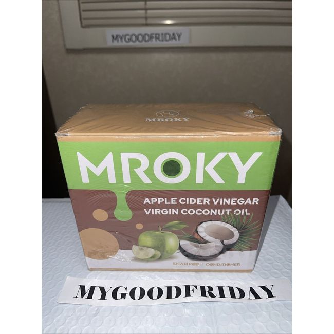 Mroky Shampoo & Conditioner Set 16.9 fl oz  Each Exp 01/2025 Virgin Coconut Oil