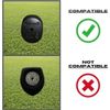 Golf Ball Marker Holder Magnetic Putter Grip Attachment Golf Accessory