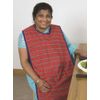 NRS Healthcare Clothing Protector/Bib Medium Length - Red