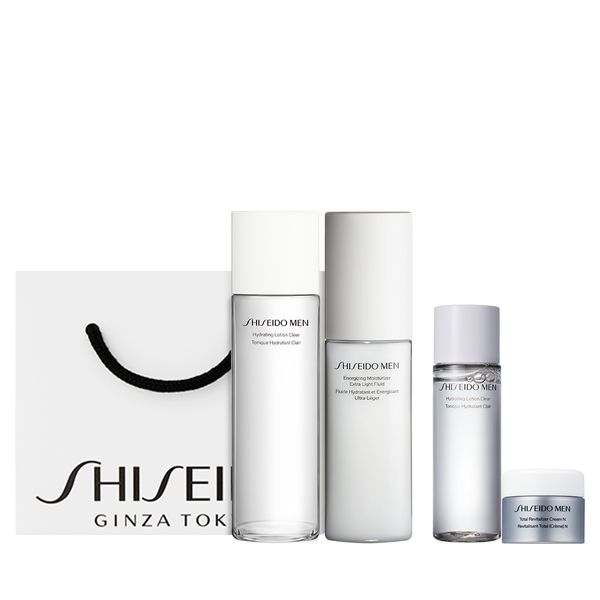 [Lounge 5% additional discount/gift wrapping] Shiseido Men Moisture Basic (Skin + Lotion) Set