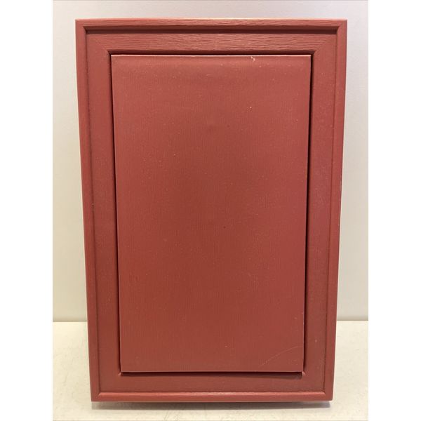 Carriage Light Fixture Mount Vinyl J-Block Russet Red 8x12x3/4-1.25" FMBLOCK 124