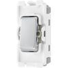 BG Nexus Grid Brushed Steel 20AX 2 Way 1 Pole Switch Module RBS12