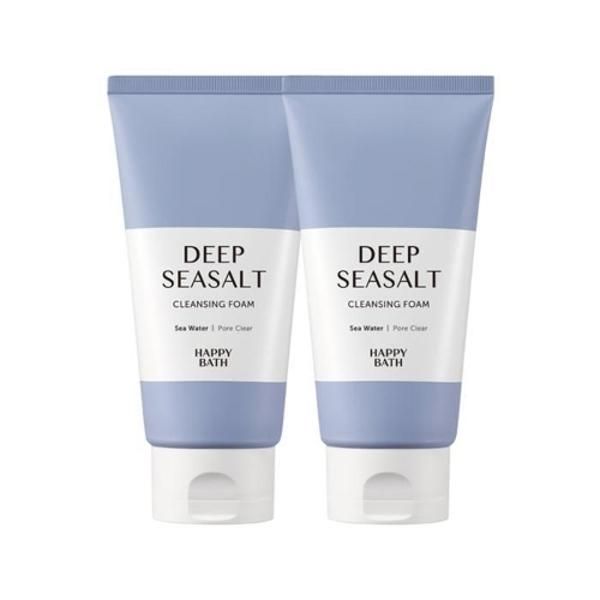 [Happy Bath] Happy Bath Perfect Deep Sea Salt Cleansing Foam 150g x2