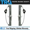 TRQ Front Power Window Regulator Pair Set Kit for Chevy Equinox Buick Torrent