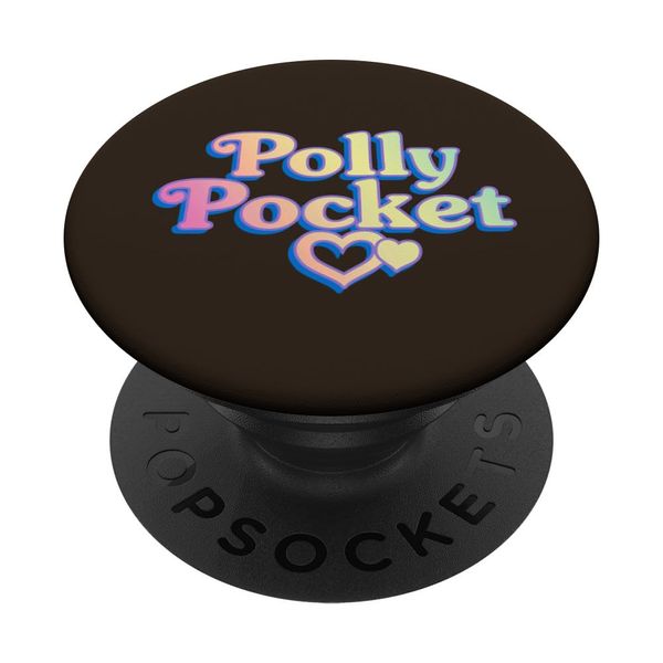 Polly Pocket Heart Logo PopSockets with Interchangeable PopGrip