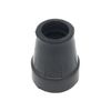 PCP Replacement Cane Tips, 3/4 inch / 1.9 cm diameter, Black, Two Tips