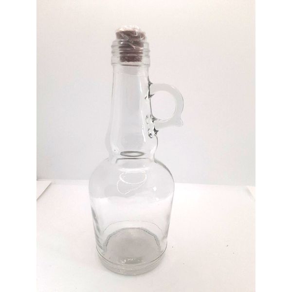 Oil & Vinegar Dispenser Bottle with Cork 7" Tall