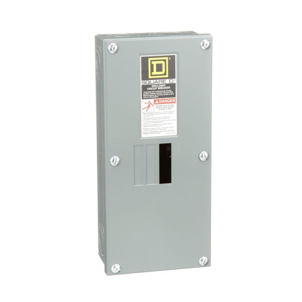 SCHNEIDER ELECTRIC Enclosure Qo Cir Brkr 240-Volt 100-Amp Nema 1 QO2100BNS