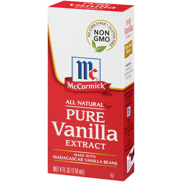 McCormick All Natural Pure Vanilla Extract, 4 fl oz