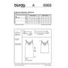 Burda Style Sewing Pattern B6969 Misses' Dress and Top