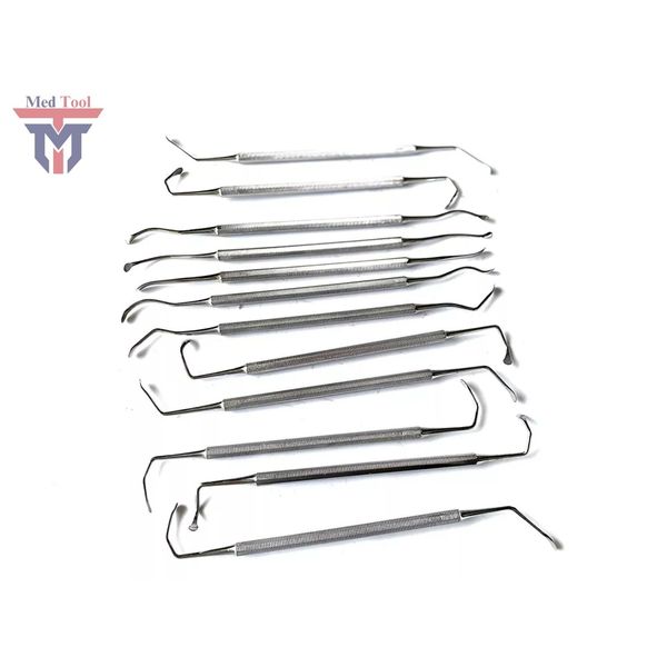 12 Pcs Sinus Lift Instruments Set Kit Implant Dental Dentistry